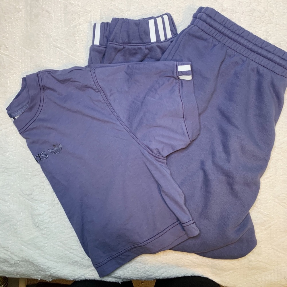 Purple Adidas Set